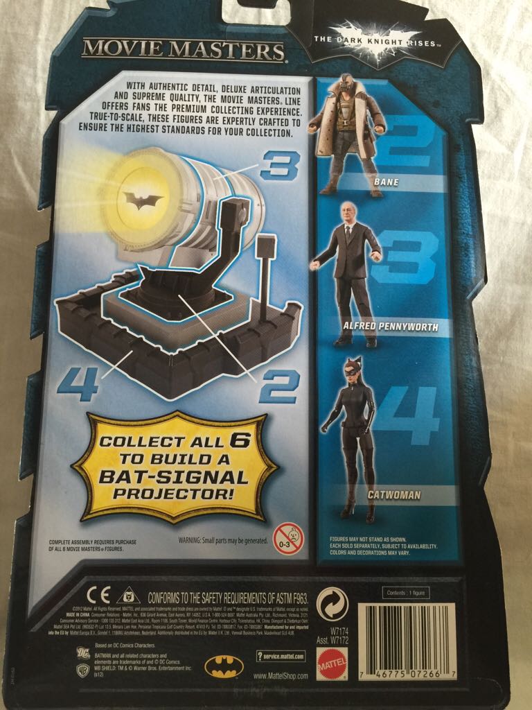 Catwoman - Mattel (Batman The Dark Knight Rises) action figure collectible [Barcode 746775072667] - Main Image 2