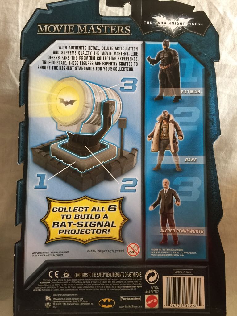 Bane - Mattel (The Dark Knight Rises) action figure collectible [Barcode 746775072681] - Main Image 2