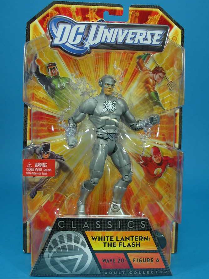 DC Universe Classics Wave 20 Nekron - Flash (White Lantern) - Mattel (DC Universe Classics) action figure collectible [Barcode 746775074548] - Main Image 3