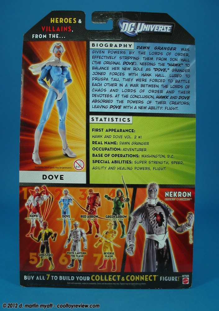 DC Universe Classics Wave 20 Nekron BAF Dove  - Mattel (DC Universe Classics) action figure collectible [Barcode 746775074586] - Main Image 4
