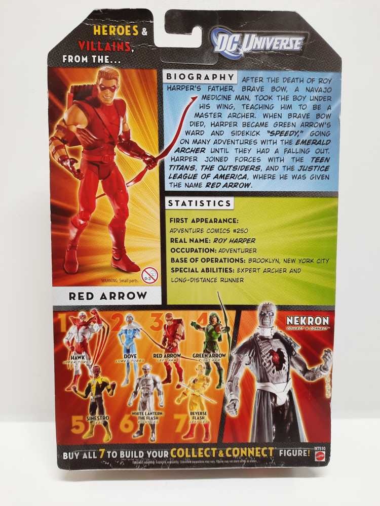 DC Universe: Classics Red Arrow - Mattel (DC Universe: Classics) action figure collectible [Barcode 746775074593] - Main Image 2