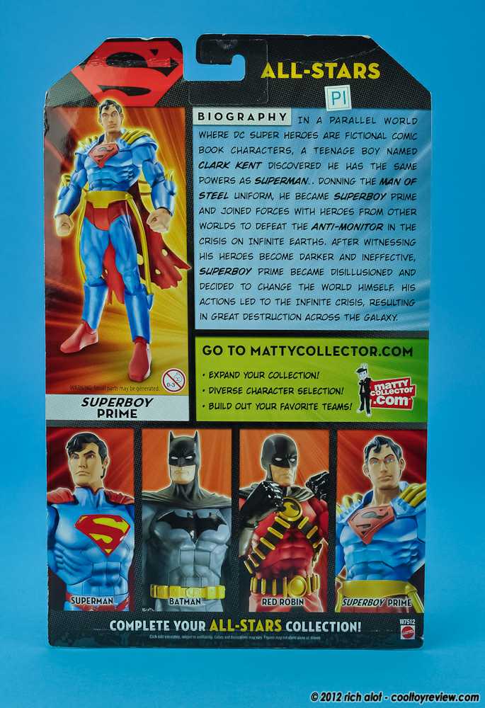 Superboy Prime  - Mattel (DC Universe Classics) action figure collectible [Barcode 746775074616] - Main Image 4