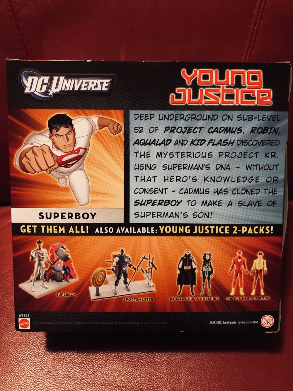 Superboy - Mattel (Young Justice) (Young Justice) action figure collectible [Barcode 746775075842] - Main Image 2