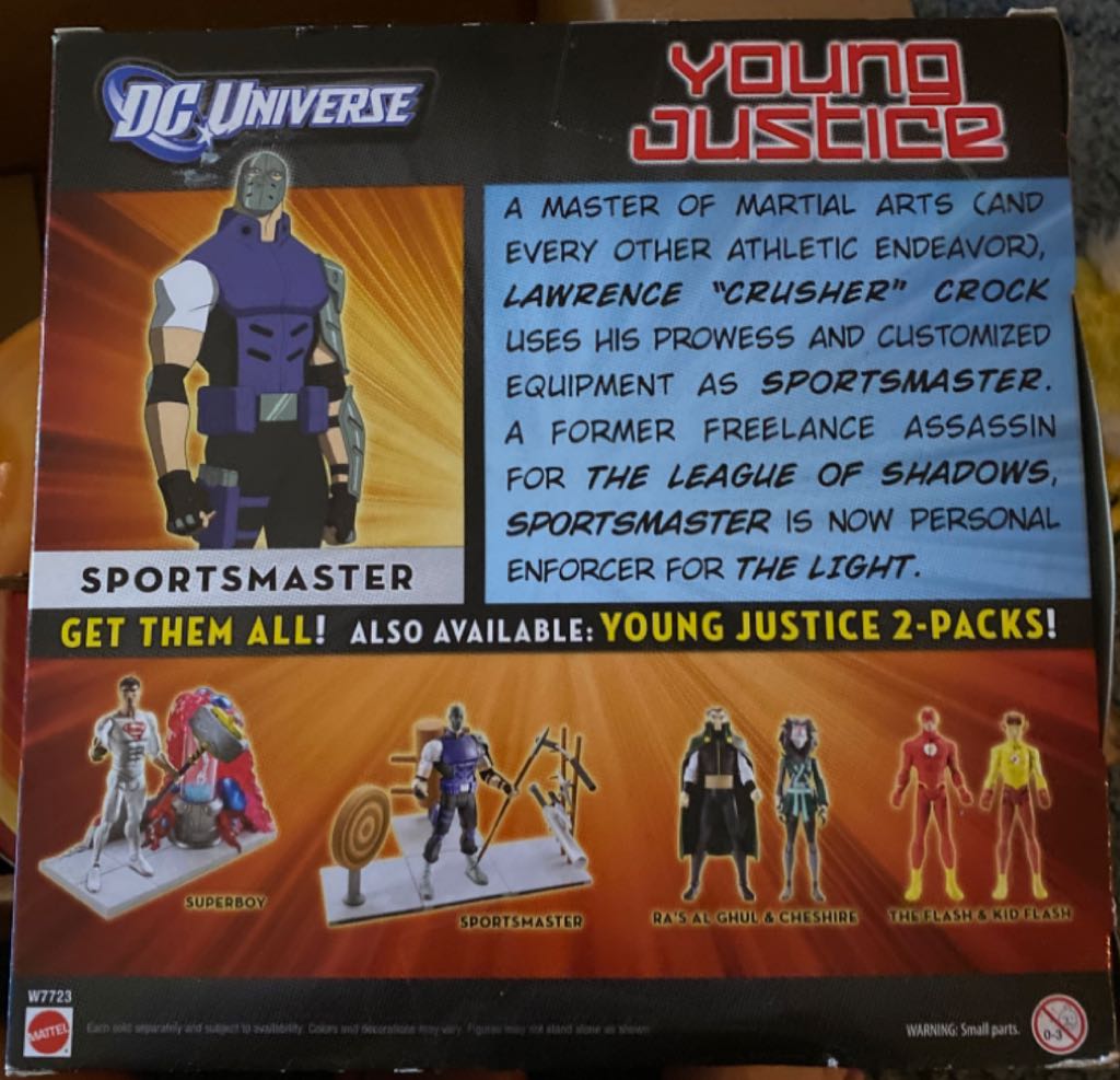 DC Universe Young Justice Sportsmaster - DC Direct (dc universe young justice) action figure collectible [Barcode 746775075859] - Main Image 2