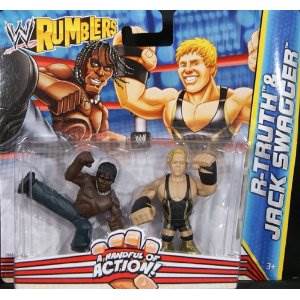 R-Truth & Jack Swagger - Mattel (Wrestling) action figure collectible [Barcode 746775077716] - Main Image 1