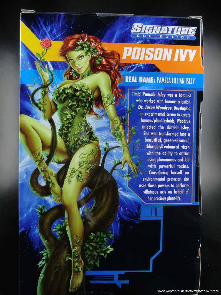 Poison Ivy - Mattel (DC Signature Collection) action figure collectible [Barcode 746775085414] - Main Image 4
