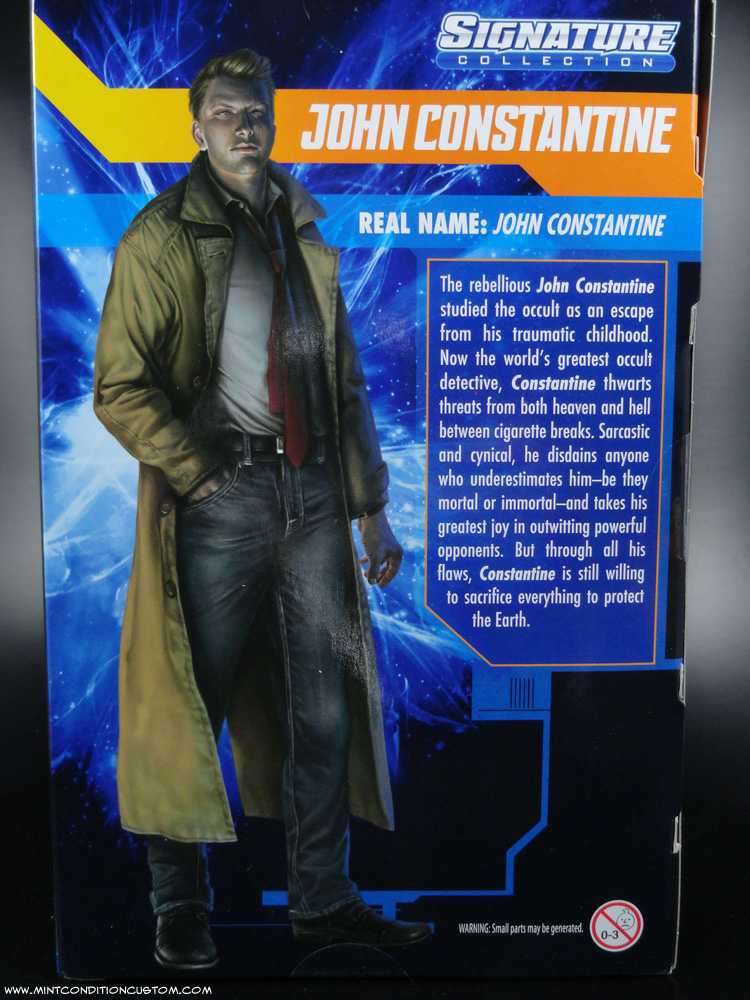 Constantine - Mattel (DC Universe Signature Collection) action figure collectible [Barcode 746775085438] - Main Image 4