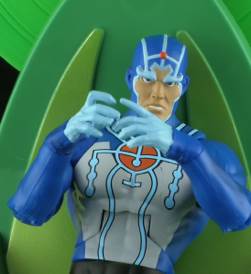 DC Signature Collection Metron with Mobius Chair DC Infinite Earths Signature Collection - Mattel (DC Universe Signature Collection) action figure collectible [Barcode 746775085469] - Main Image 2