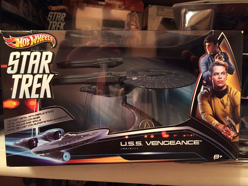 Hot Wheels USS Vengeance  (Star Trek) action figure collectible [Barcode 746775130220] - Main Image 1