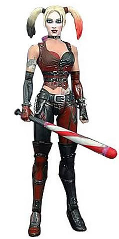Harley Quinn - Mattel (Batman Arkham City Legacy Edition) action figure collectible [Barcode 746775150648] - Main Image 3