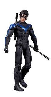 Nightwing - Mattel (Batman Arkham City Legacy Edition) action figure collectible [Barcode 746775150655] - Main Image 4