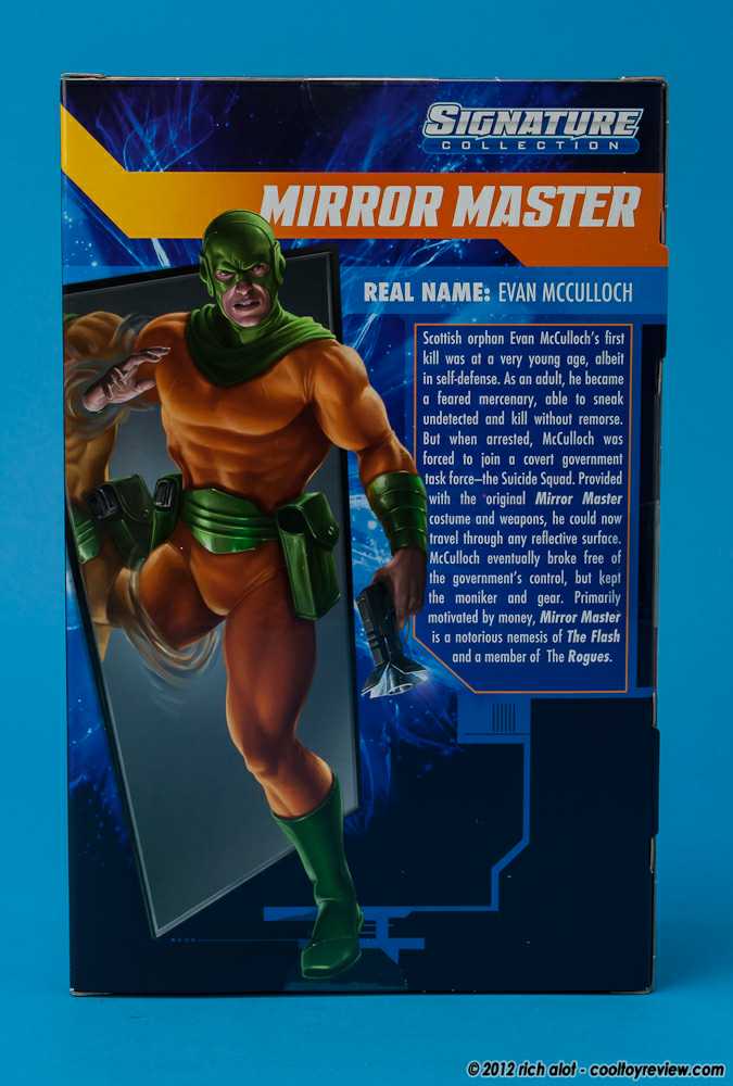 Mirror Master - Mattel (DC Signature Collection) (The Flash) action figure collectible [Barcode 746775154813] - Main Image 4