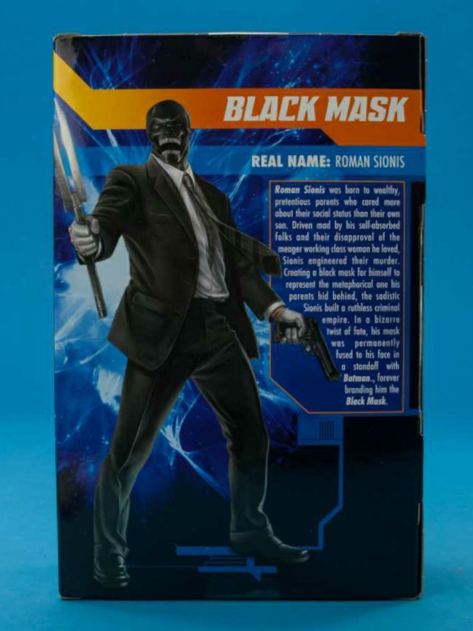 Black Mask DC Classics - Mattel (DC Universe Signature Collection) action figure collectible [Barcode 746775154820] - Main Image 4