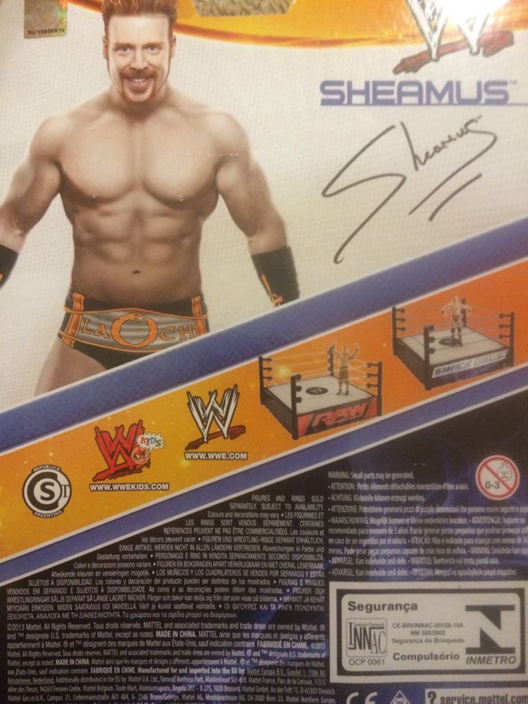 Cesaro (2015) - Mattel (WWE Basic Series) action figure collectible [Barcode 746775160586] - Main Image 2