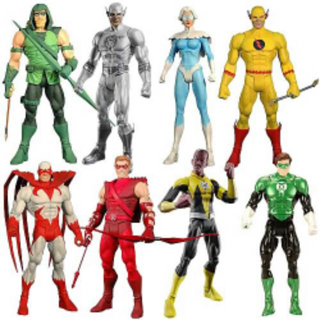 DC Universe Classics: Wave 20 Green Lantern Metallic Action Figure - Mattel (Green Lantern) action figure collectible [Barcode 746775167820] - Main Image 2