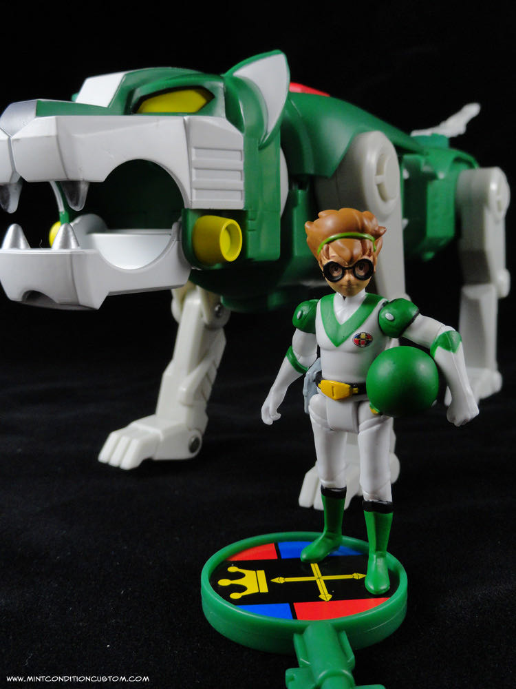 Voltron Green Lion & Pidge - Mattel (Voltron Defender of the Universe) action figure collectible [Barcode 746775167851] - Main Image 2