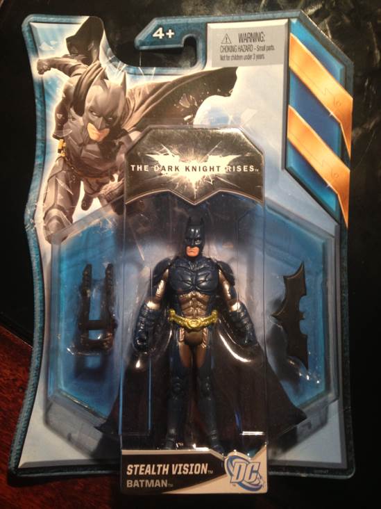 Dark Knight Rises - Stealth Vision Batman  action figure collectible [Barcode 746775177430] - Main Image 2