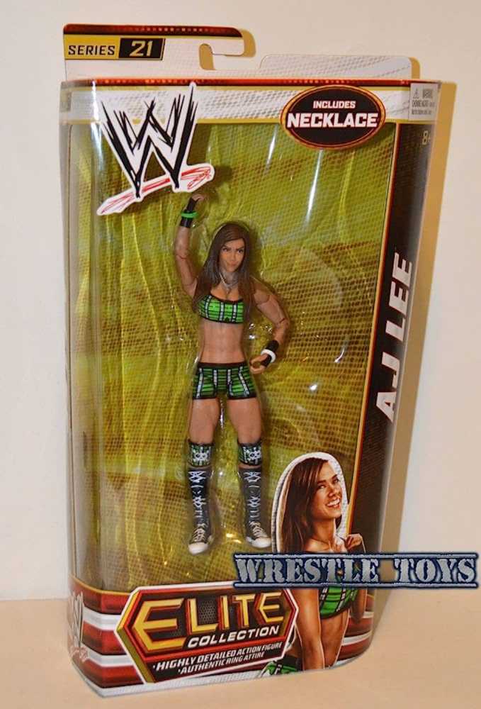 AJ Lee - Mattel (WWE Elite Collection) action figure collectible [Barcode 746775181789] - Main Image 4