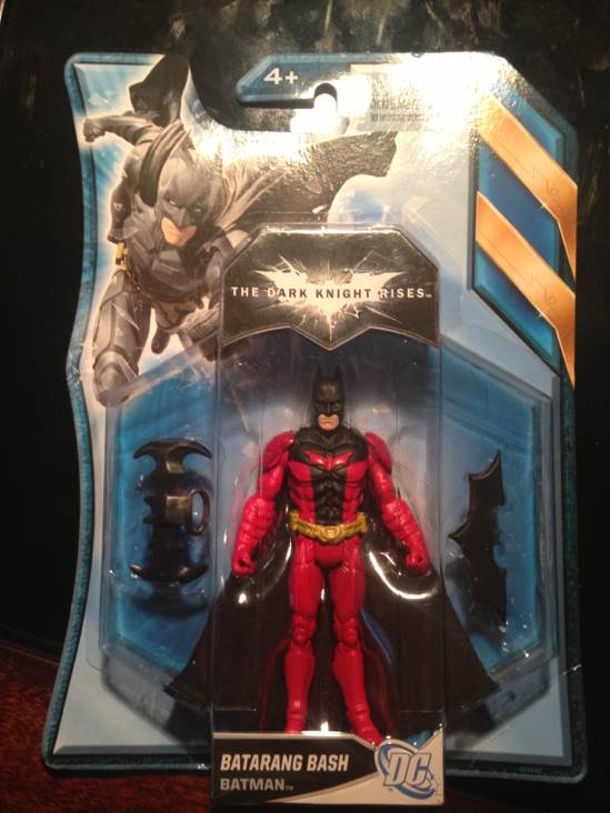 Batman The Dark Knight Rises Batarang-stealth-ultra Blast-caped Crusader 4 Items  action figure collectible [Barcode 746775183240] - Main Image 2