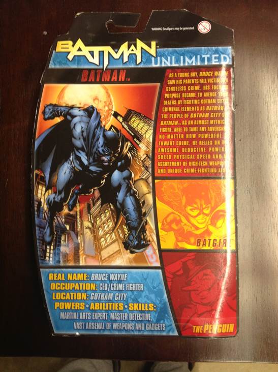 Batman Unlimited Batman - Mattel (Batman Unlimited) action figure collectible [Barcode 746775206444] - Main Image 2