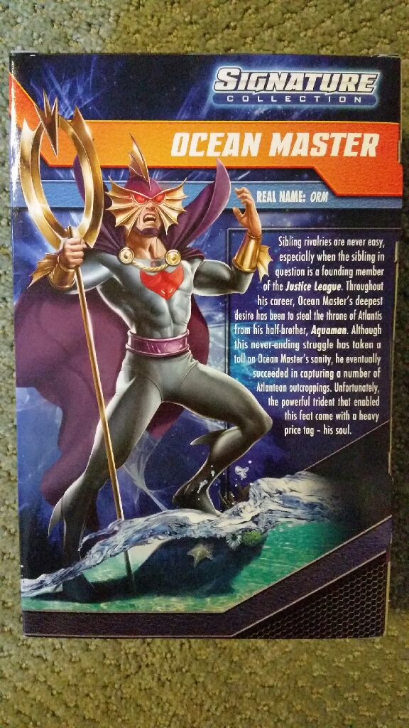Ocean Master - Mattel (DC Universe Signature Collection) action figure collectible [Barcode 746775206543] - Main Image 2