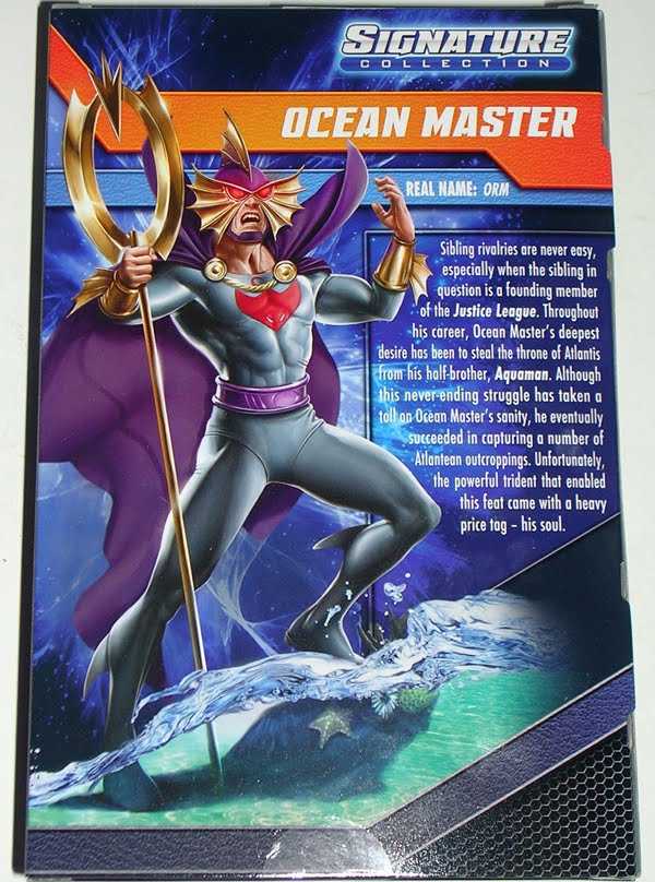 Ocean Master - Mattel (DC Universe Signature Collection) action figure collectible [Barcode 746775206543] - Main Image 4