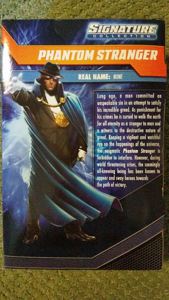 DC Universe Classics - Signature Collection: Phantom Stranger - Mattel (DC Universe Signature Collection) action figure collectible [Barcode 746775206550] - Main Image 2