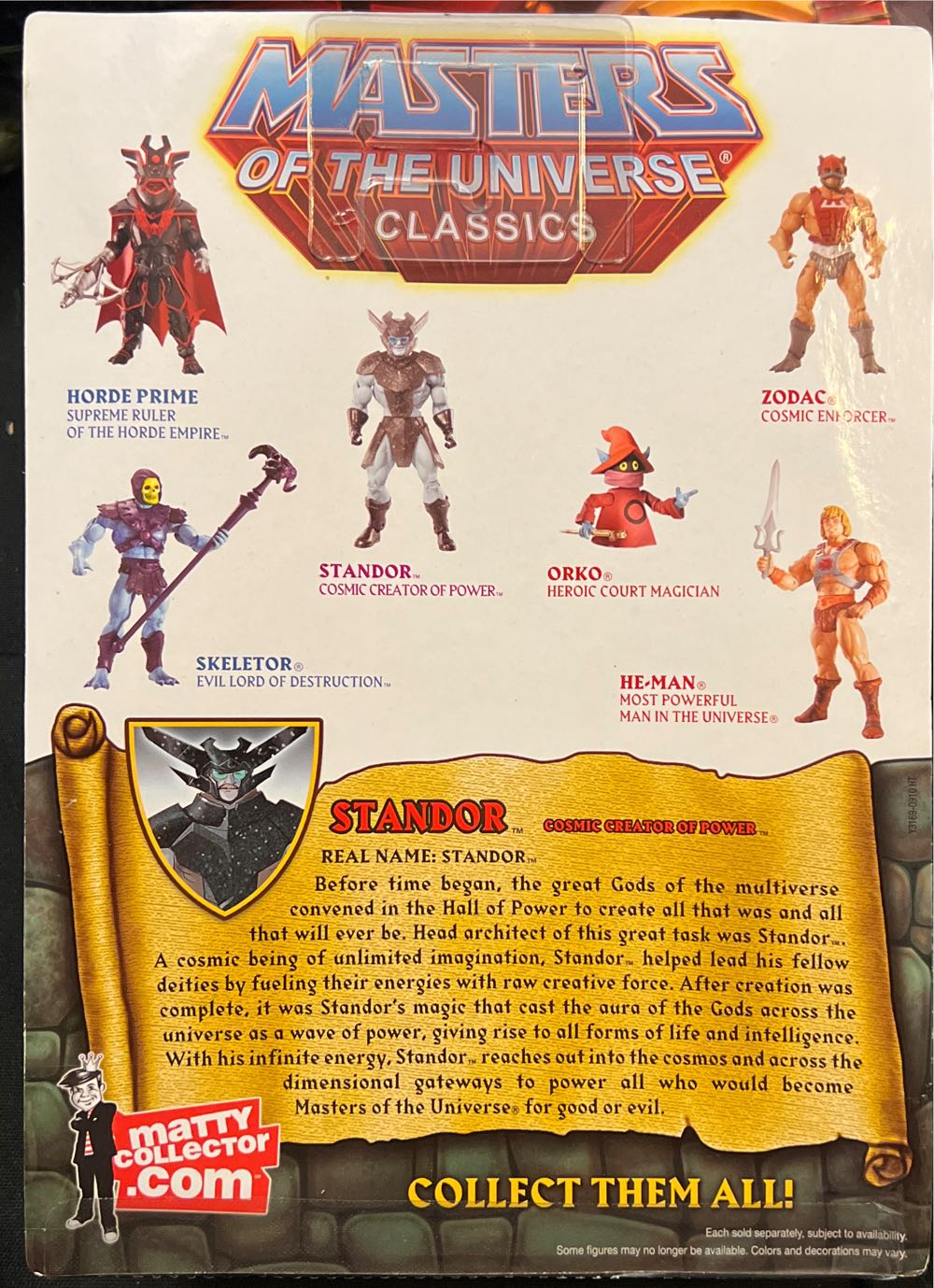 Masters Of The Universe Classics - Standor - Mattel (Masters Of The Universe Classics) action figure collectible [Barcode 746775206758] - Main Image 3