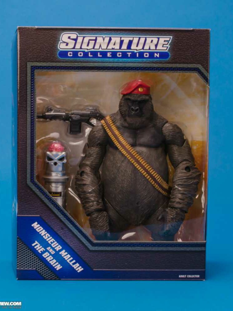 Monsieur Mallah / The Brain - Mattel (DC Universe) action figure collectible [Barcode 746775206789] - Main Image 3