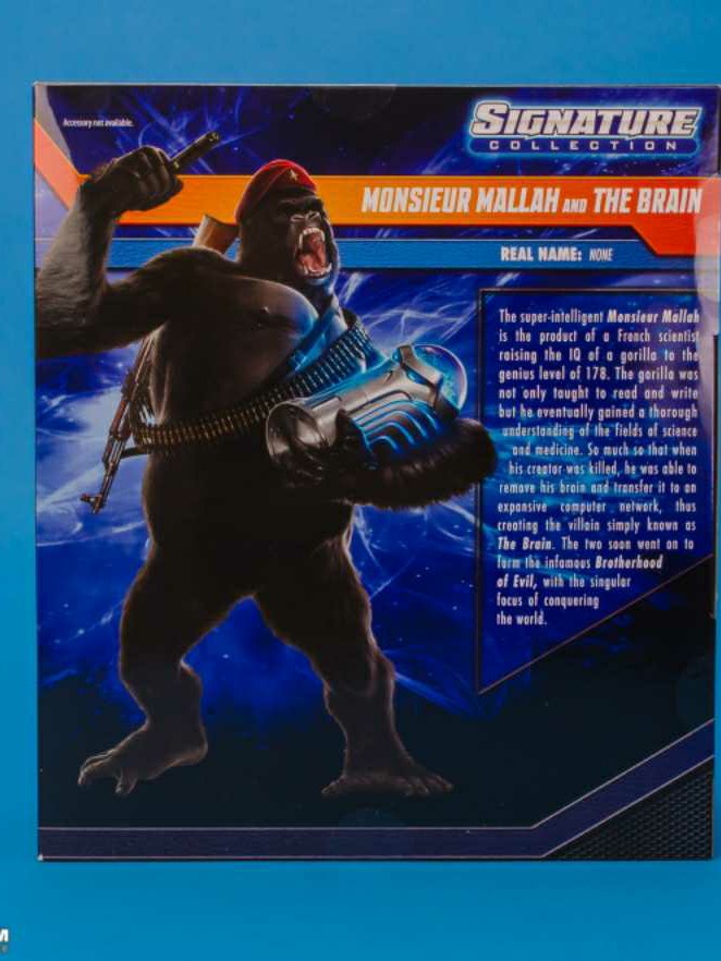 Monsieur Mallah / The Brain - Mattel (DC Universe) action figure collectible [Barcode 746775206789] - Main Image 4