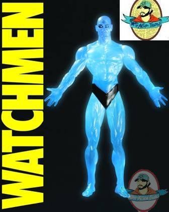 Watchmen: Dr. Manhattan - Mattel (Club Black Freighter) (Watchmen movie) action figure collectible [Barcode 746775206819] - Main Image 2