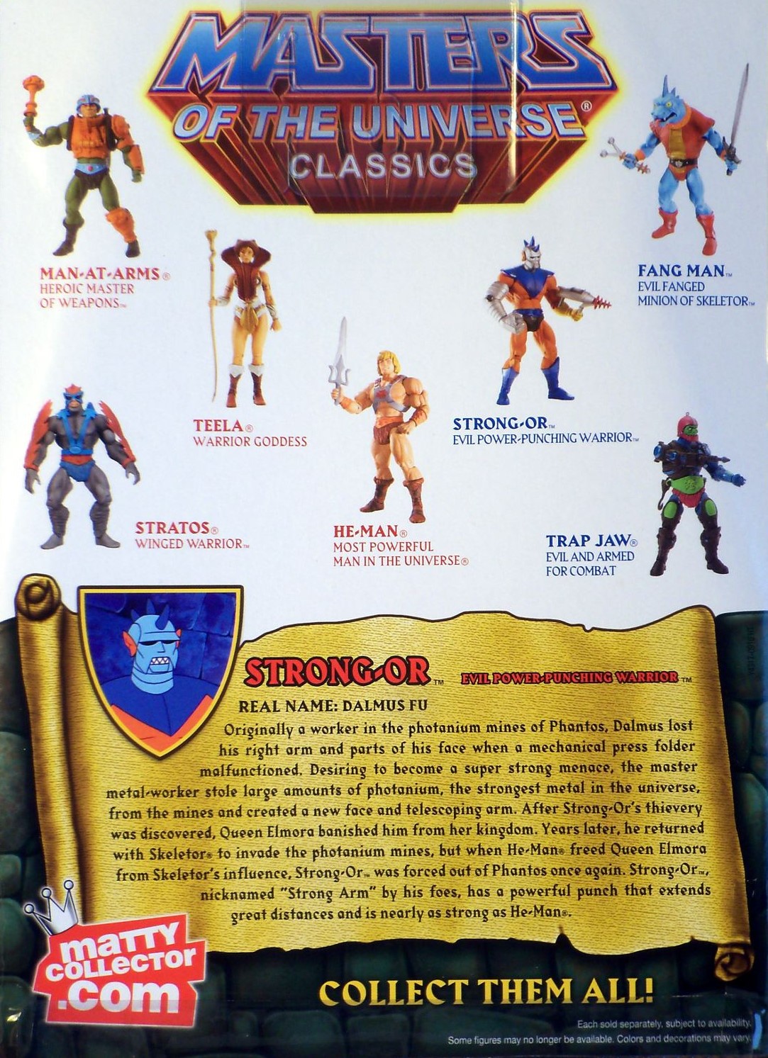 Strong-Or - Mattel (Masters Of The Universe Classics) action figure collectible [Barcode 746775214333] - Main Image 2