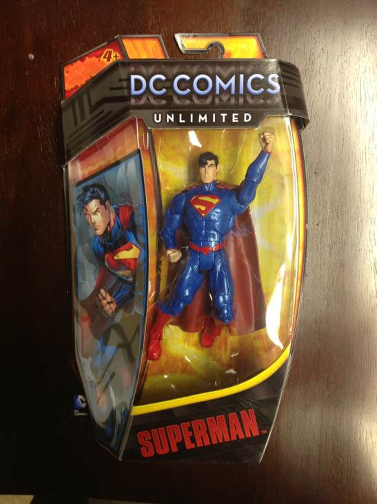 Superman - Mattel (dc comics unlimited) action figure collectible [Barcode 746775235512] - Main Image 1