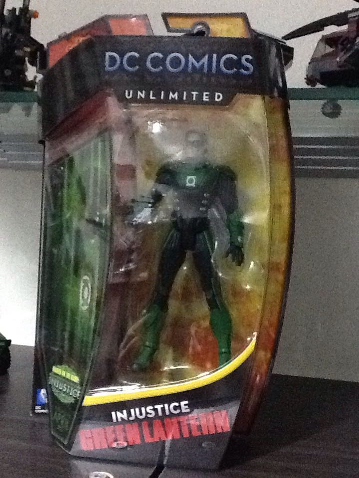Green Lantern (Hal Jordan-Injustice) - Mattel (DC Comics Unlimited) (DC Gamerverse) action figure collectible [Barcode 746775235598] - Main Image 2