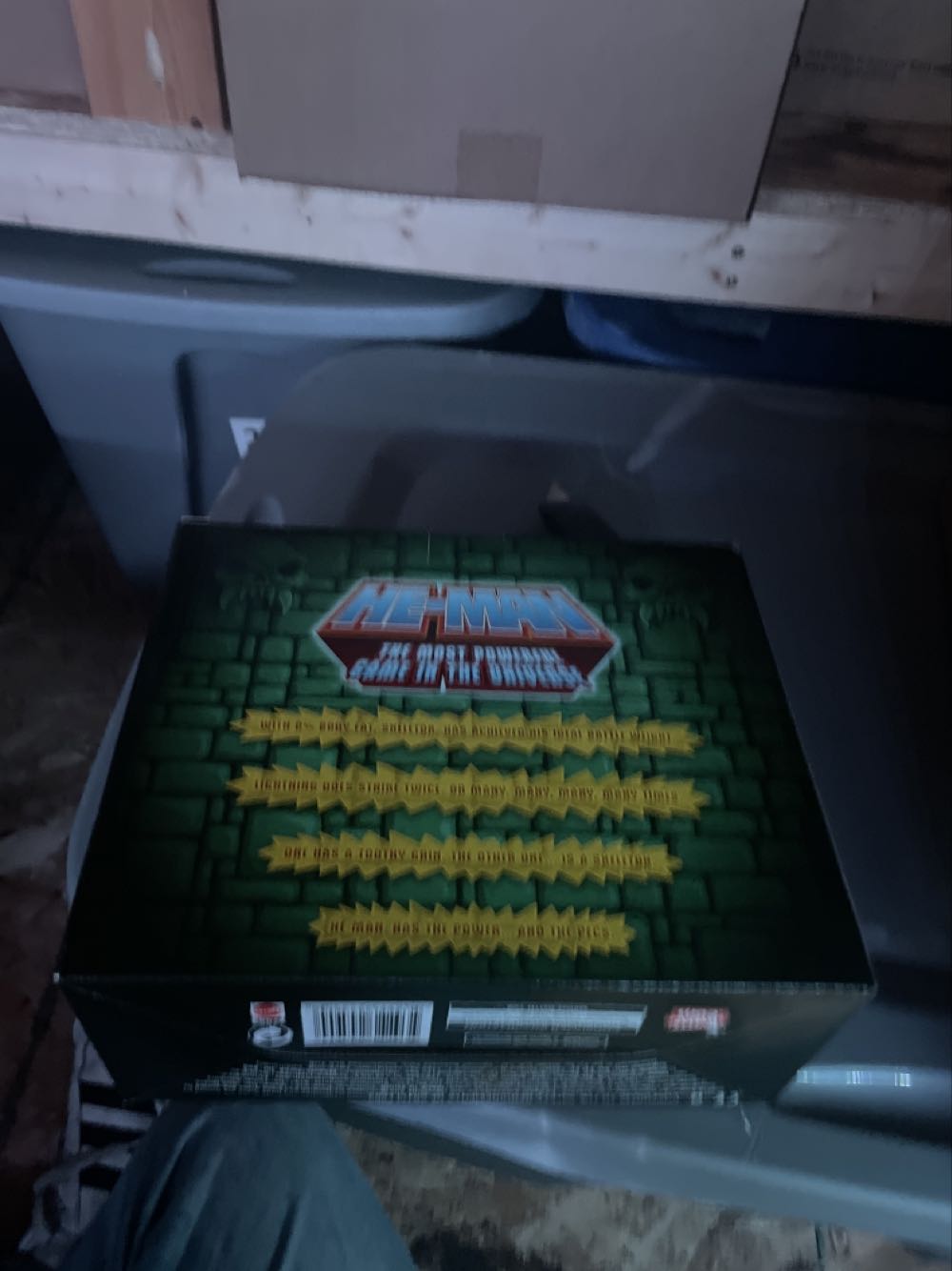 Skeletor Vs He-Man Box - Mattel (Masters Of The Universe) action figure collectible [Barcode 746775245900] - Main Image 3