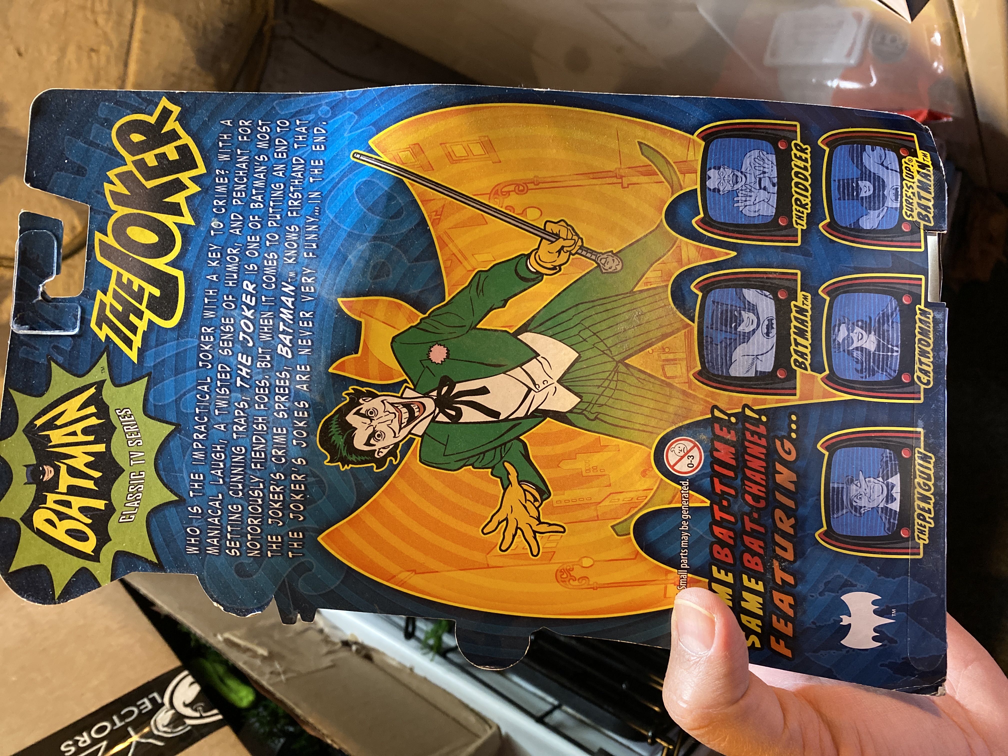 Joker - Mattel (DC (Batman - 60s)) action figure collectible [Barcode 746775261153] - Main Image 3