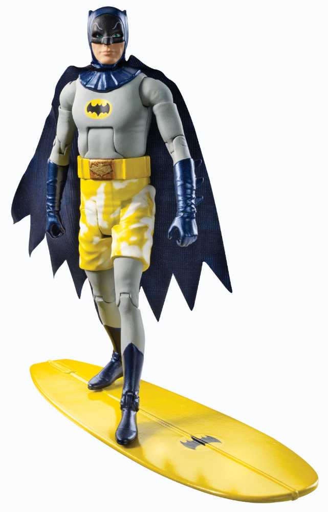 Batman Classic Series Surfing Batman 1966 - Mattel (1966 Batman) action figure collectible [Barcode 746775261177] - Main Image 3