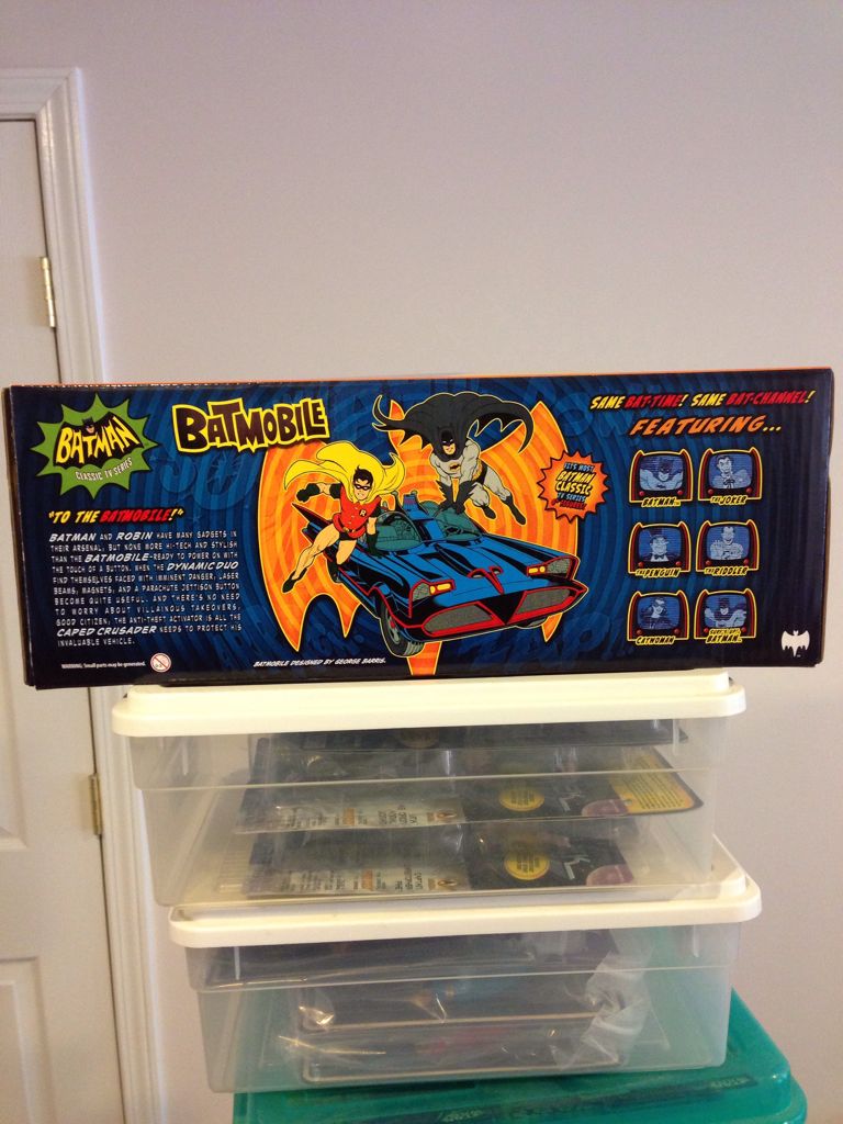 Batmobile 1966 - Mattel (Batman) action figure collectible [Barcode 746775282769] - Main Image 2