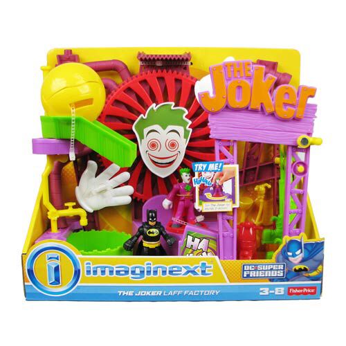 Imaginext: The Joker Laff Factory - Fisher Price (DC Super Friends) action figure collectible [Barcode 746775314583] - Main Image 2
