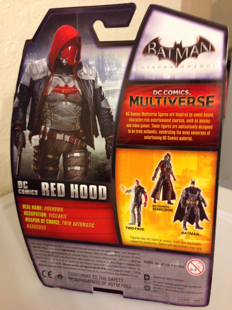 DC Comics Multiverse Arkham Knight Red Hood - Mattel (DC Comics: Multiverse) action figure collectible [Barcode 746775336486] - Main Image 2