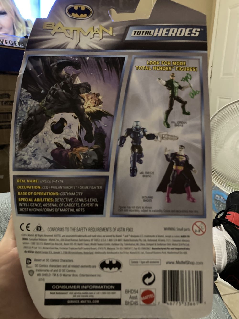 Total Heroes: Detective Batman - Mattel (Total Heroes) action figure collectible [Barcode 746775336615] - Main Image 2