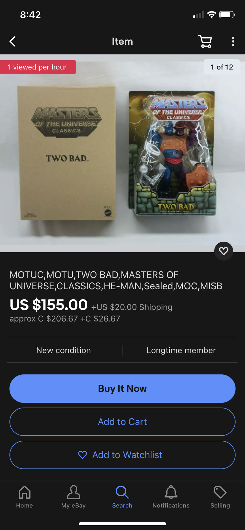 Masters Of The Universe Two Bad - Mattel (Masters Of The Universe) action figure collectible [Barcode 746775338336] - Main Image 3