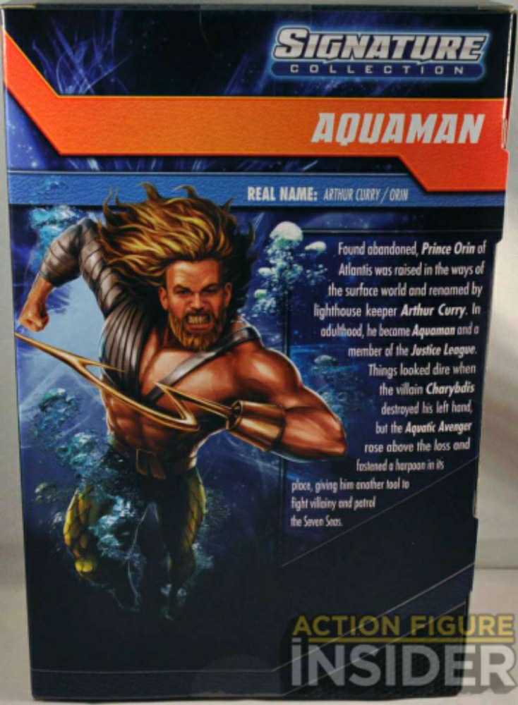 Aquaman - Mattel (DC Signature Collection) action figure collectible [Barcode 746775338664] - Main Image 4