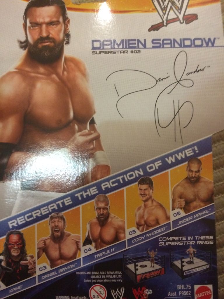Damien Sandow - Mattel (WWE Basic #35) action figure collectible [Barcode 746775343385] - Main Image 2