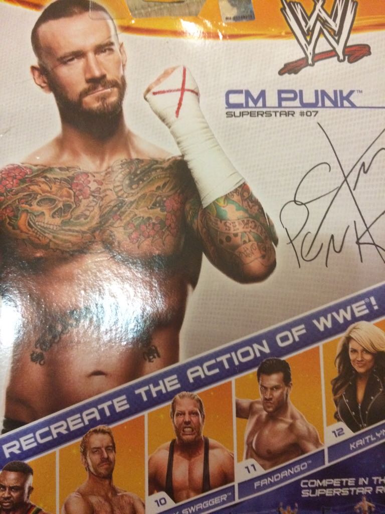 CM Punk (2013) - Mattel (WWE Basic Series) action figure collectible [Barcode 746775343439] - Main Image 2