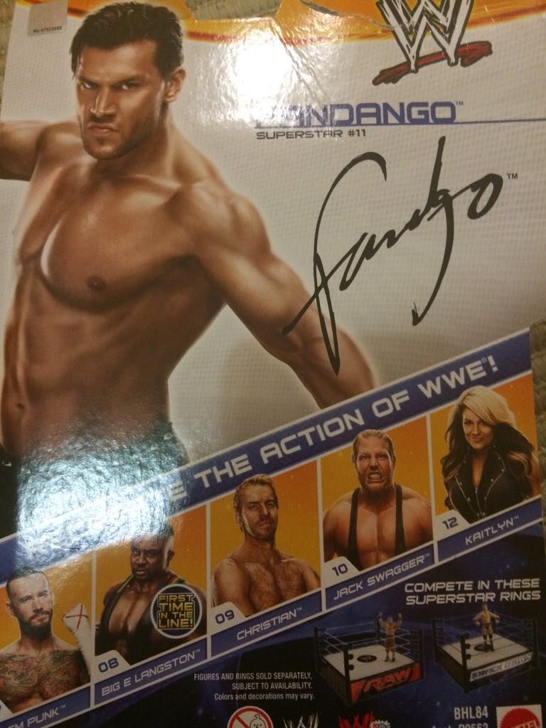 Fandango (Basic #11) - Mattel Wwe (Wwe Wrestling) action figure collectible [Barcode 746775343477] - Main Image 2