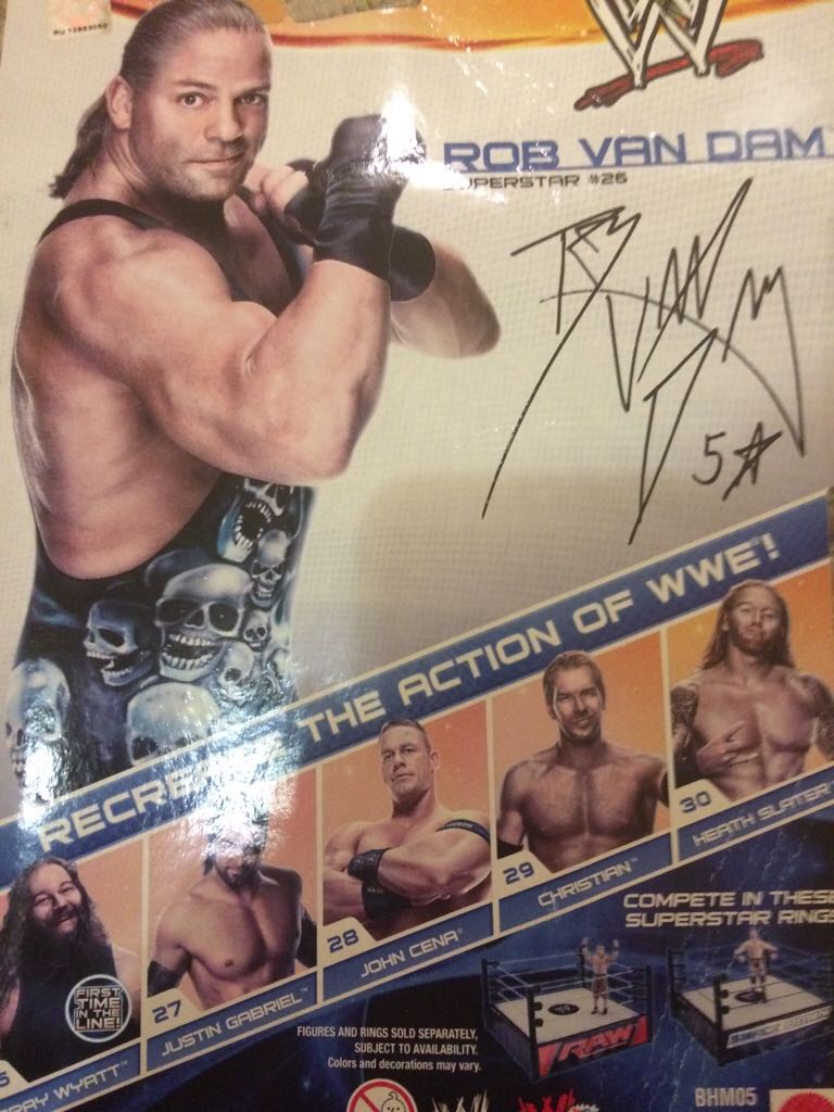 Rob Van Dam- Basic #26 - Mattel Wwe (Wwe Wrestling) action figure collectible [Barcode 746775343682] - Main Image 2