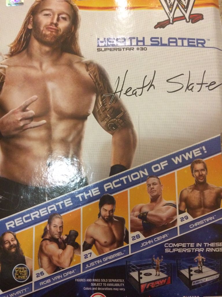 Heath Slater (Basic #30)  action figure collectible [Barcode 746775343729] - Main Image 2
