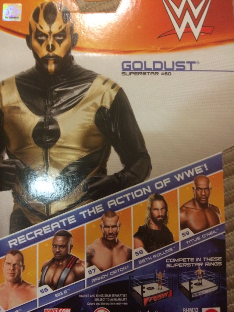 Goldust (Basic #60)  action figure collectible [Barcode 746775343965] - Main Image 2
