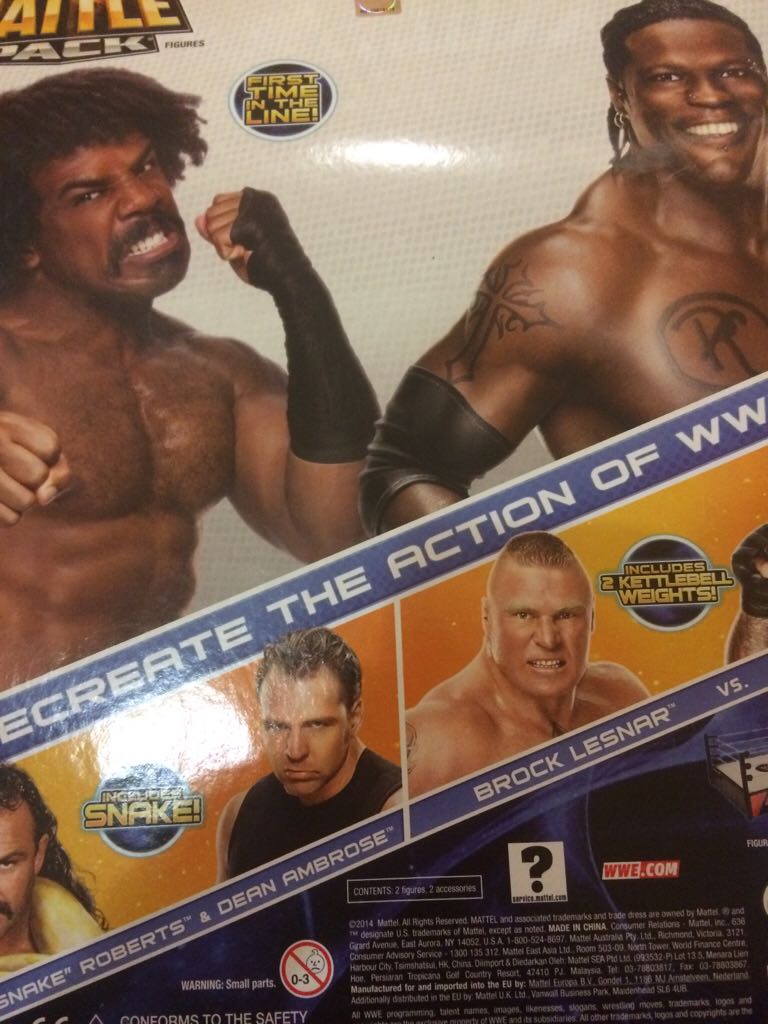 Xavier Woods - Mattel (WWE Basic Battle Pack Series 30) action figure collectible [Barcode 746775344184] - Main Image 2